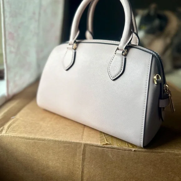 Kate Spade Satchel with Heart Embellishments - Picture 4 of 9